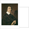 Portrait of Pastor Herman Langélius, professor of the University of Leiden, c.1660 by Frans Hals