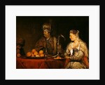Haman and Ahasuerus at the Feast of Esther by Aert de Gelder