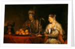 Haman and Ahasuerus at the Feast of Esther by Aert de Gelder