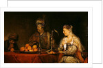 Haman and Ahasuerus at the Feast of Esther by Aert de Gelder
