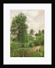 Paysage, temps gris a Eragny, 1899 by Camille Pissarro