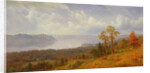View on the Hudson Looking Across the Tappen Zee Towards Hook Mountain, 1866 by Albert Bierstadt