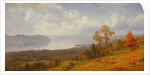 View on the Hudson Looking Across the Tappen Zee Towards Hook Mountain, 1866 by Albert Bierstadt