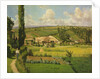 Paysage aux Patis, Pointoise, 1868 by Camille Pissarro