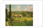 Paysage aux Patis, Pointoise, 1868 by Camille Pissarro