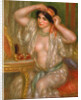 Gabrielle at the Mirror, 1910 by Pierre Auguste Renoir