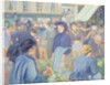 Le Marche de Gisors, 1889 by Camille Pissarro