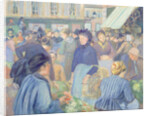 Le Marche de Gisors, 1889 by Camille Pissarro