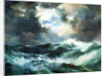 Moonlit Shipwreck at Sea, 1901 by Thomas Moran