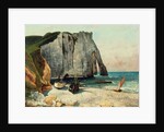 The Cliffs of Etretat, the Port of Avale, 1869 by Gustave Courbet
