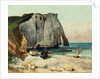 The Cliffs of Etretat, the Port of Avale, 1869 by Gustave Courbet