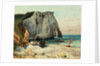The Cliffs of Etretat, the Port of Avale, 1869 by Gustave Courbet