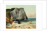 The Cliffs of Etretat, the Port of Avale, 1869 by Gustave Courbet