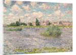 Seine at Lavacourt by Claude Monet