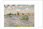 Seine at Lavacourt by Claude Monet