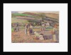 The Potato Harvest, 1886 by Camille Pissarro