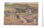The Potato Harvest, 1886 by Camille Pissarro