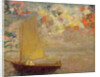 Sailboat, 1905 by Odilon Redon