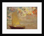Sailboat, 1905 by Odilon Redon