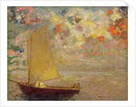 Sailboat, 1905 by Odilon Redon