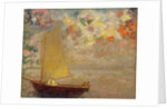 Sailboat, 1905 by Odilon Redon