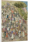 Steps of Santa Maria Aracoeli, Rome, c.1898-99 by Maurice Brazil Prendergast