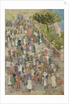 Steps of Santa Maria Aracoeli, Rome, c.1898-99 by Maurice Brazil Prendergast