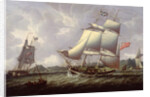 British Schooners, 1828 by Robert Salmon