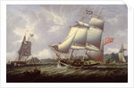 British Schooners, 1828 by Robert Salmon