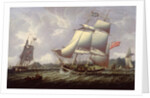 British Schooners, 1828 by Robert Salmon