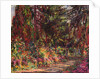 The Garden Path at Giverny, 1902 by Claude Monet