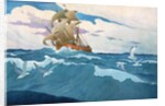 The Coming of the Mayflower in 1620, 1941 by Newell Convers Wyeth