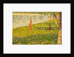 Women on the River Bank, study for 'La Grande Jatte', c.1885-86 by Georges Pierre Seurat
