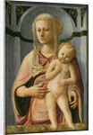 Madonna and Child, detail, c.1435 by Fra Filippo Lippi