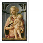 Madonna and Child, detail, c.1435 by Fra Filippo Lippi