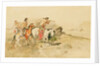Attack on the Muleteers, c.1895 by Charles Marion Russell