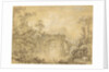 Landscape with a Rustic Bridge, c.1740 by Francois Boucher