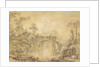 Landscape with a Rustic Bridge, c.1740 by Francois Boucher