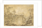 Landscape with a Rustic Bridge, c.1740 by Francois Boucher