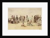 Beach Scene, 1864 by Eugene Louis Boudin