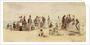 Beach Scene, 1864 by Eugene Louis Boudin