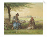 Peasants Resting, c.1866 by Jean-Francois Millet