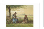 Peasants Resting, c.1866 by Jean-Francois Millet