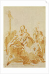 Virgin and Child Adored by Bishops, Monks and Women, 1735-40 by Giovanni Battista Tiepolo
