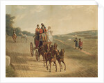 Mail Coach, 1819 by Frederick Christian Lewis