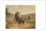 Mail Coach, 1819 by Frederick Christian Lewis