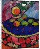 Mit Rundem Tisch, 1910 by Alexej von Jawlensky