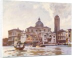 Palazzo Labia and St. Geremia, Venice, 1913 by John Singer Sargent