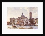 Palazzo Labia and St. Geremia, Venice, 1913 by John Singer Sargent