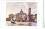 Palazzo Labia and St. Geremia, Venice, 1913 by John Singer Sargent